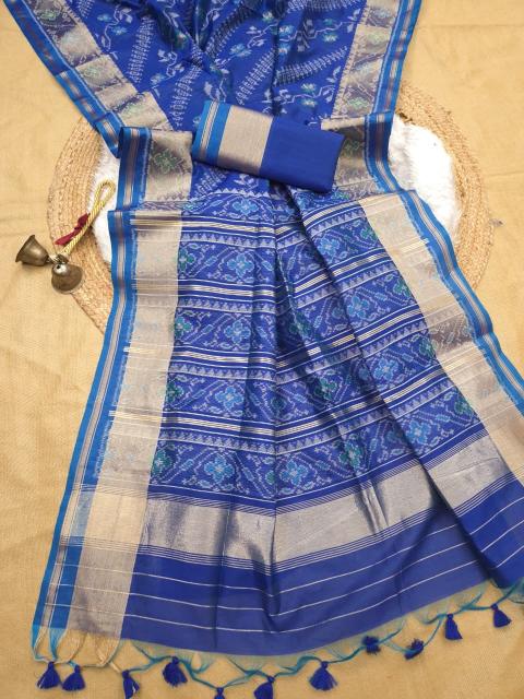 Akshara pochampali ikkat wholesale saree shop surat